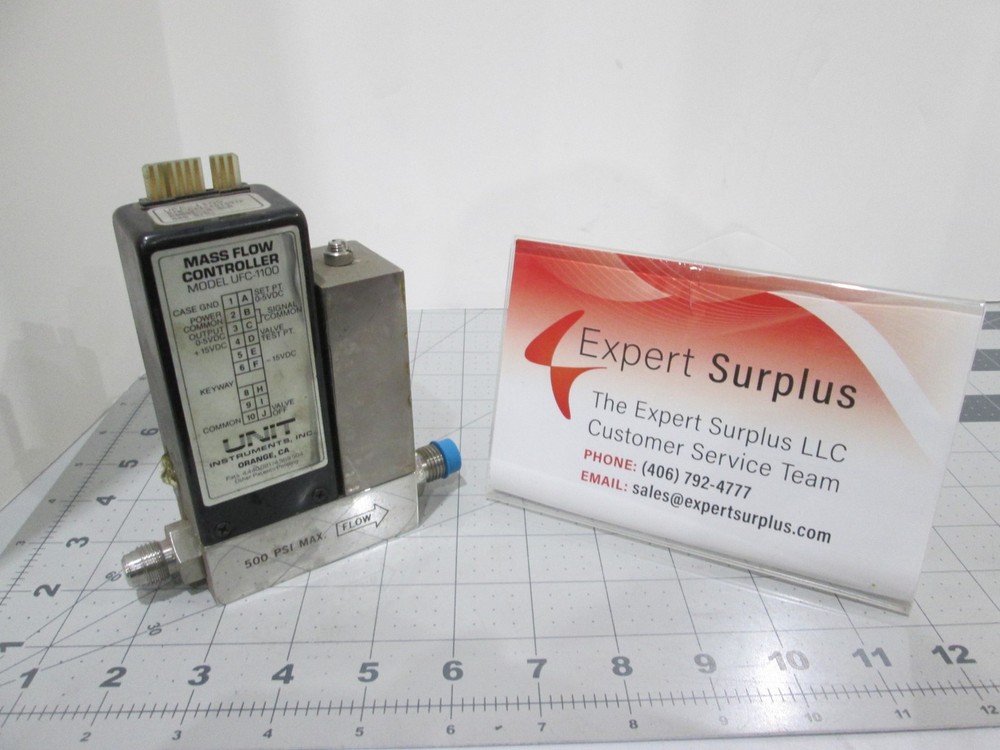 Unit, UFC-1100, Mass Flow Controller, SiH4, .5 SLM, Used