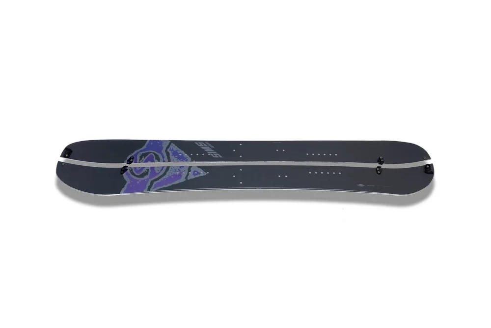SIMS ATV- X Splitboard Snowboard -NEW- Black/Purple