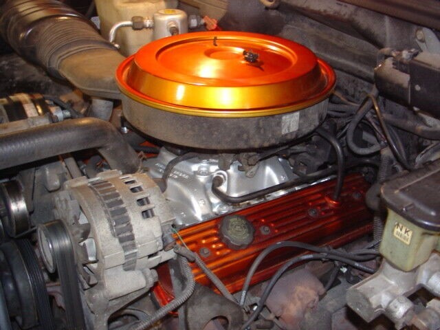 Anodized Orange Paint Chrome Engine High Temp Coating Caliper Brake Spray 2 Cans