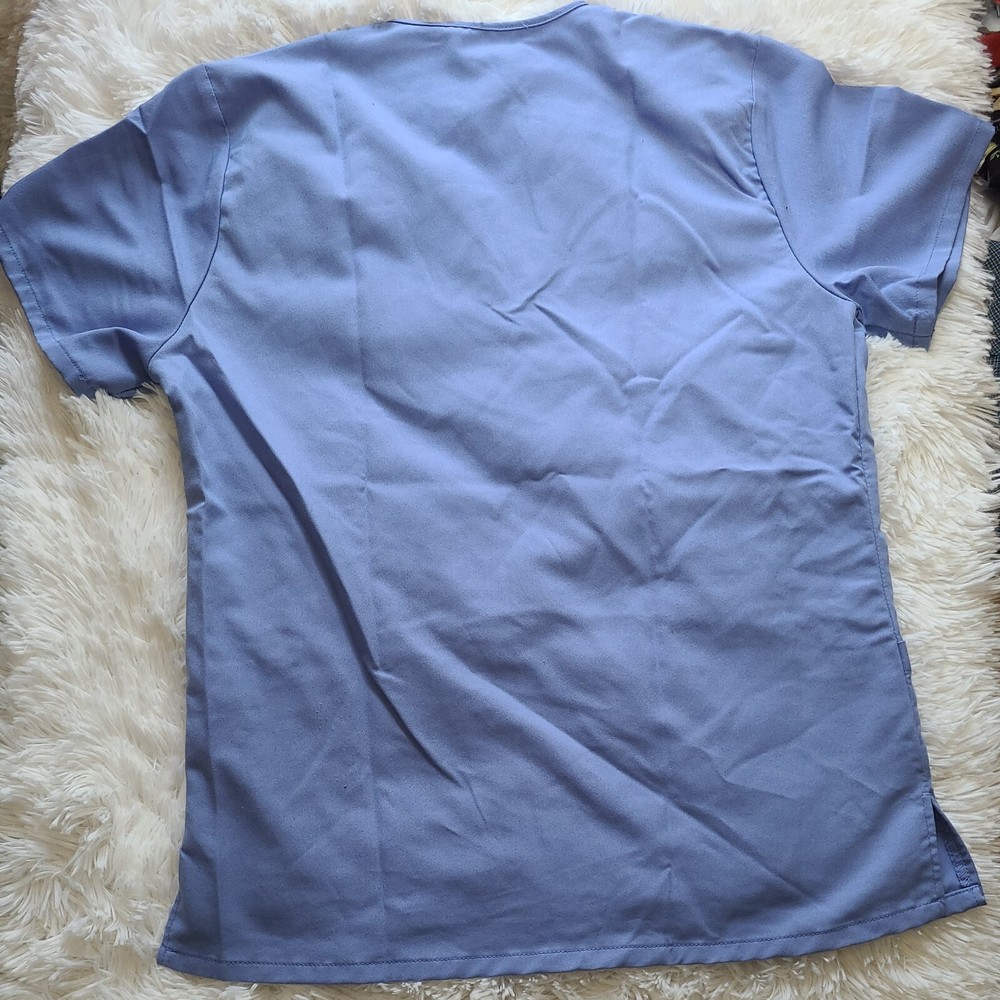 Unisex Light Blue Scrub Set Size XS, EUC