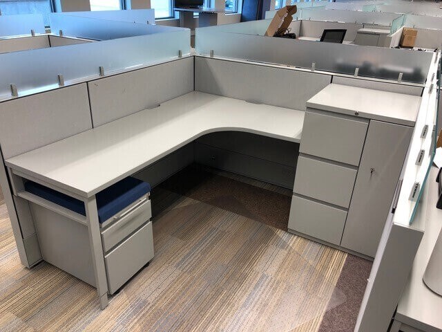 Haworth Compose 6x6 Used Cubicles