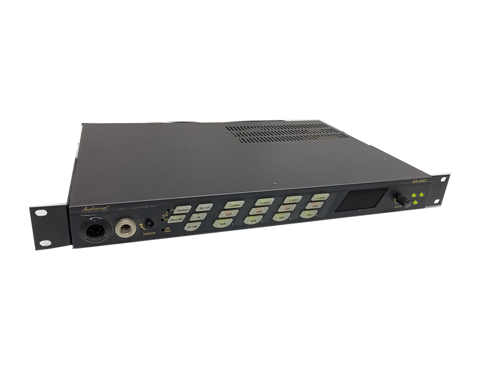 TELEX RTS MS-4002 4-Channel Main Station for Wired Intercom System