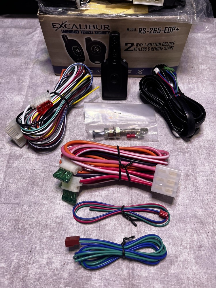 Excalibur RS-265 EDP Remote Start Keyless , Button, 1500 Feet unit