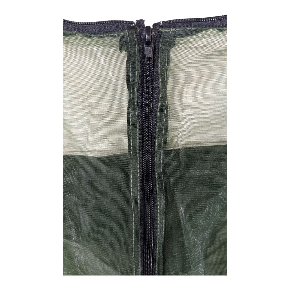 Mosquito Bug Protective Full Zip Jacket Bushline Size Large Green