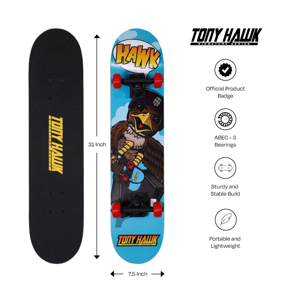 Complete Skateboard for Beginners Adults Teens with 7 Layer Deck