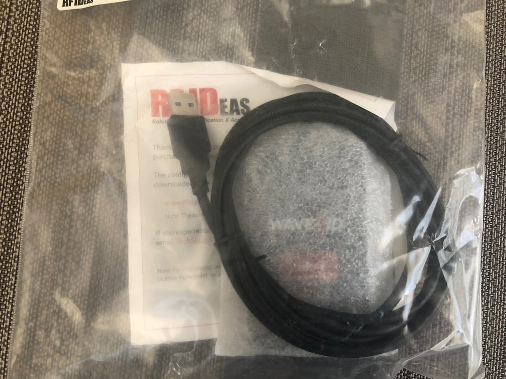 RFIDeas RDR-6082AKU pcProx Wave ID. RF Ideas. NEVER USED