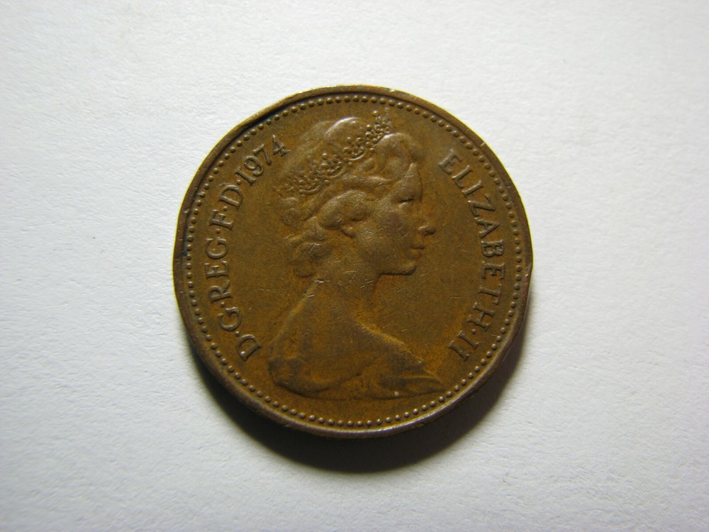 1974 Great Britain New Penny