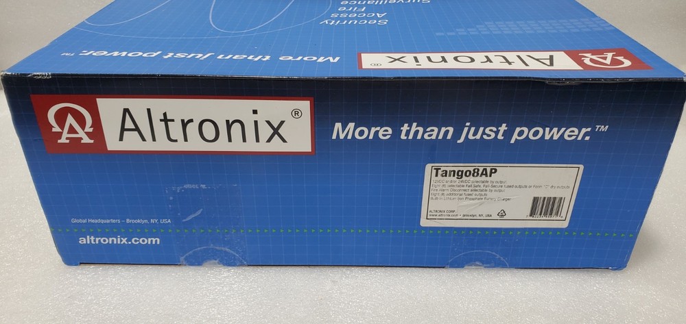 Altronix TANGO8AP PoE DRIVEN MULTI-OUTPUT POWER SUPPLY W/ ACCESS CONTROLLER