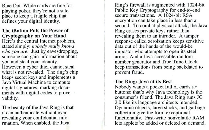 Size 10.5 - Sun Microsystems Java Ring - NEW! Vintage JavaOne Promo Collection