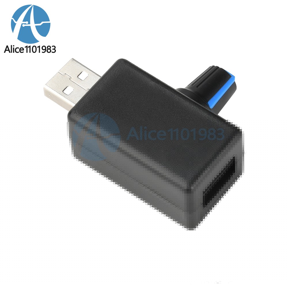 DC 4-12V 5W Mini USB Fan Speed Controller Adjustable Fan Speed Control Module