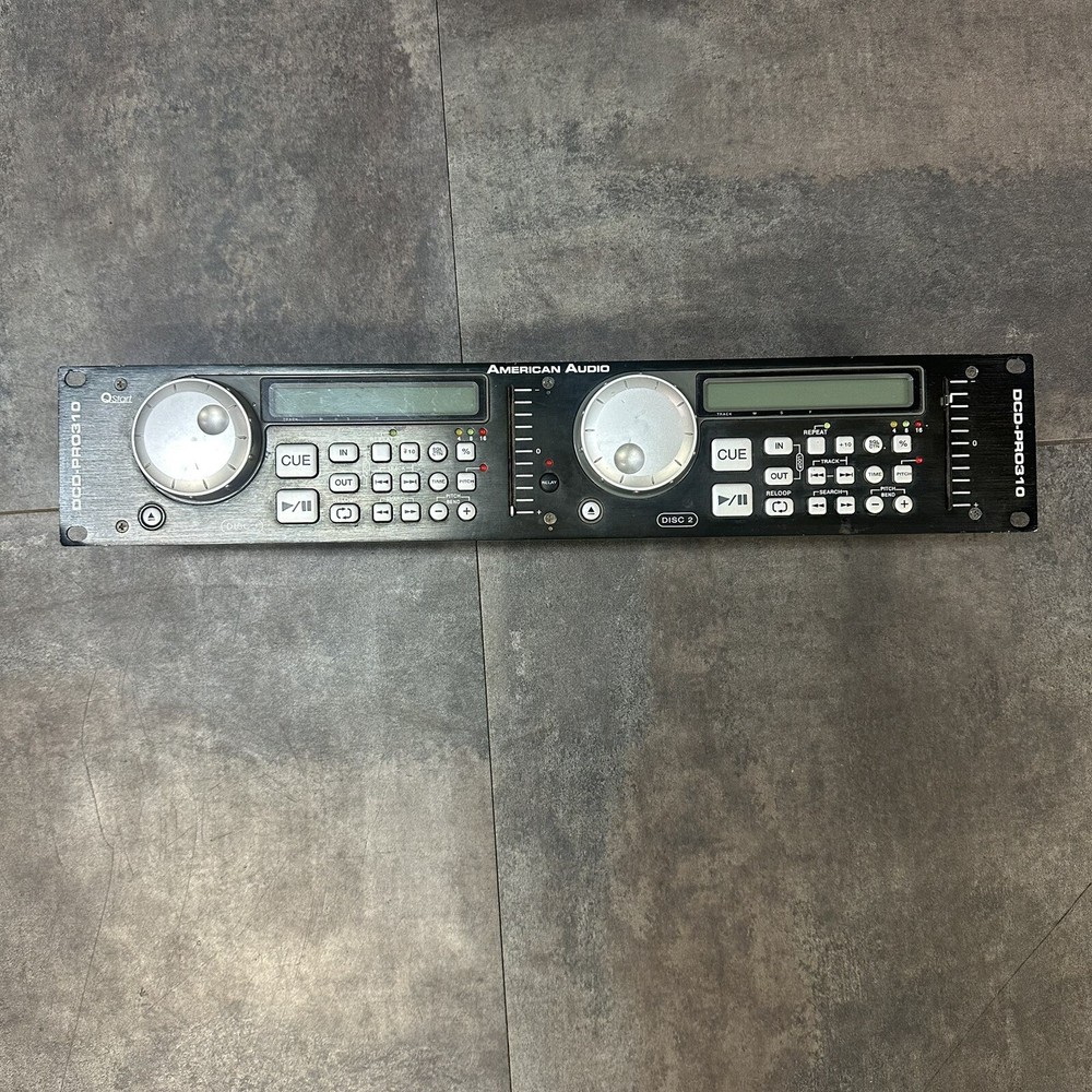 American Audio Model DCD-Pro310 Dual Professional DJ Controller