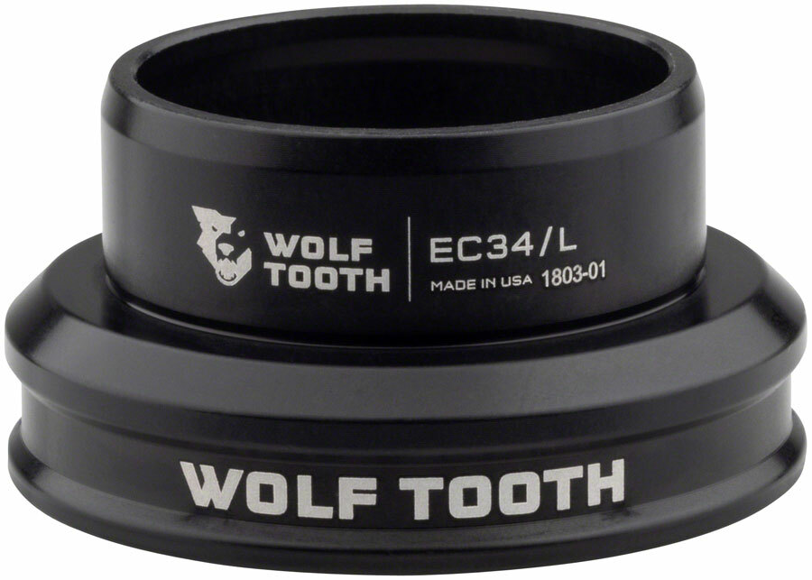 Wolf Tooth Components Performance Headset - EC34/30 Lower Black