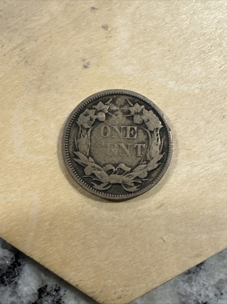 1857 Flying Eagle Cent TC12