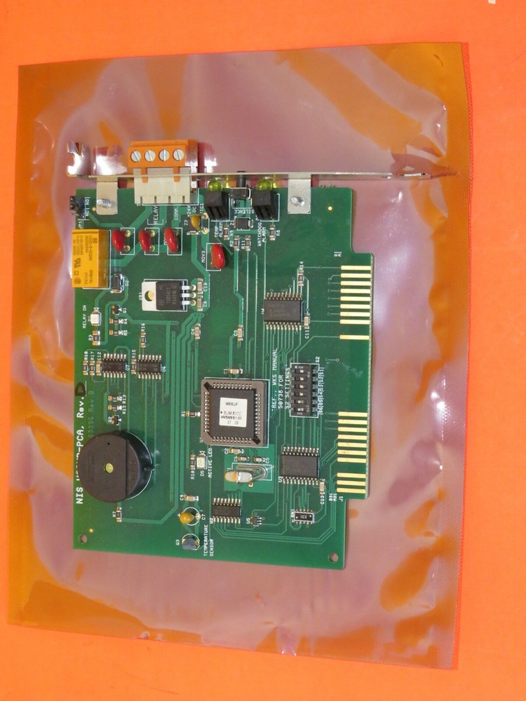 NOTIFIER NIS WSSUP WORKSTATION SUPERVISOR FIRE CARD ONYX