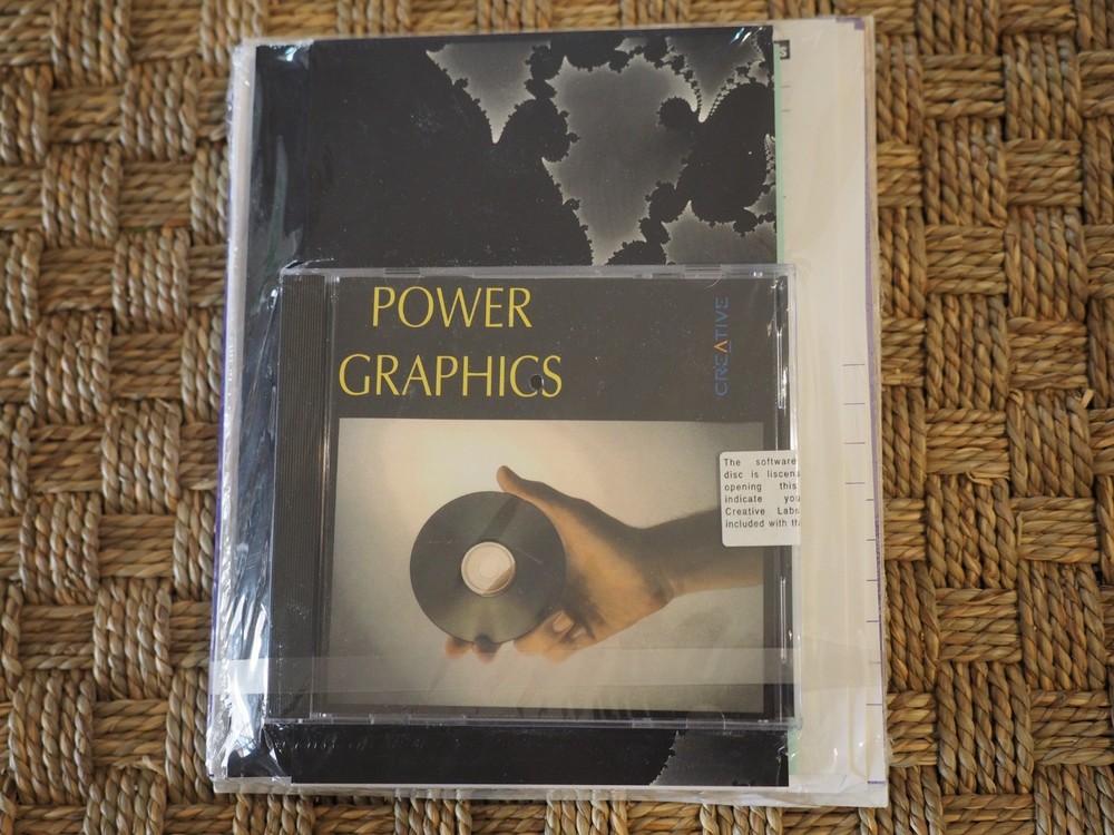 Vintage - CREATIVE Power Graphics CD  Sealed - New