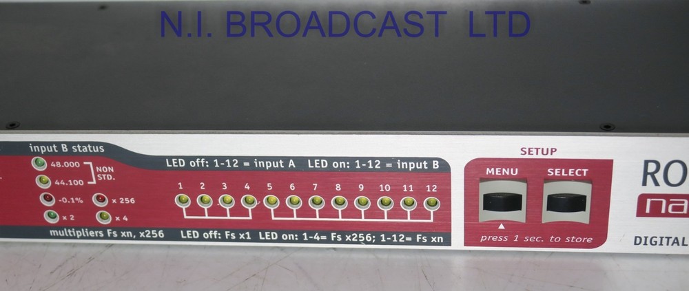 Rosendahl nanoclocks digital audio clock server