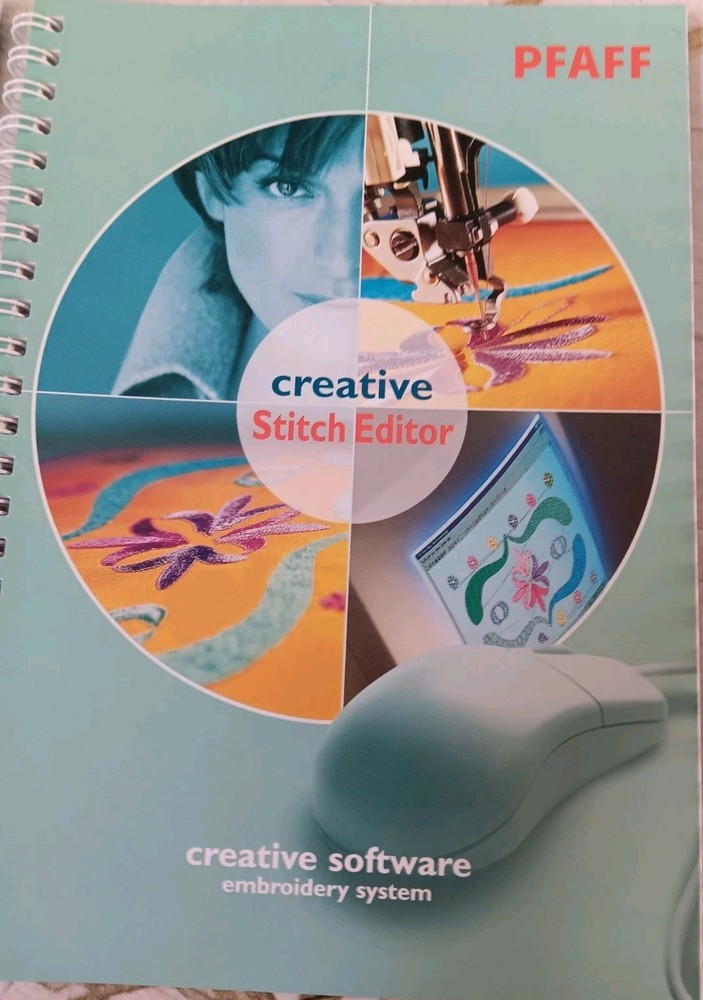 Pfaff PC CREATIVE SUITE Software W/DONGLE HTF 4 WINDOWS Gently Used Orig $2000.