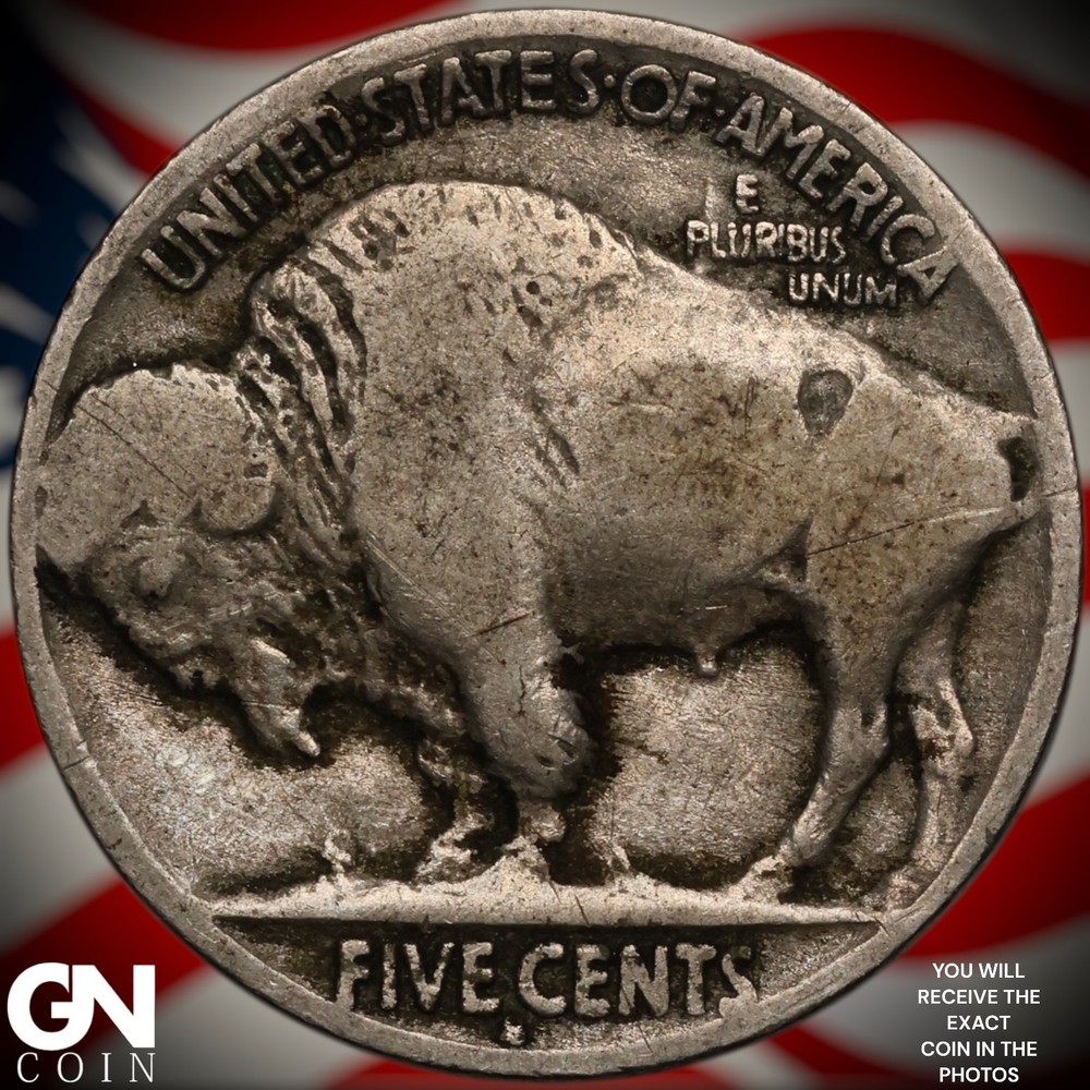 1914 S Buffalo Nickel A4581