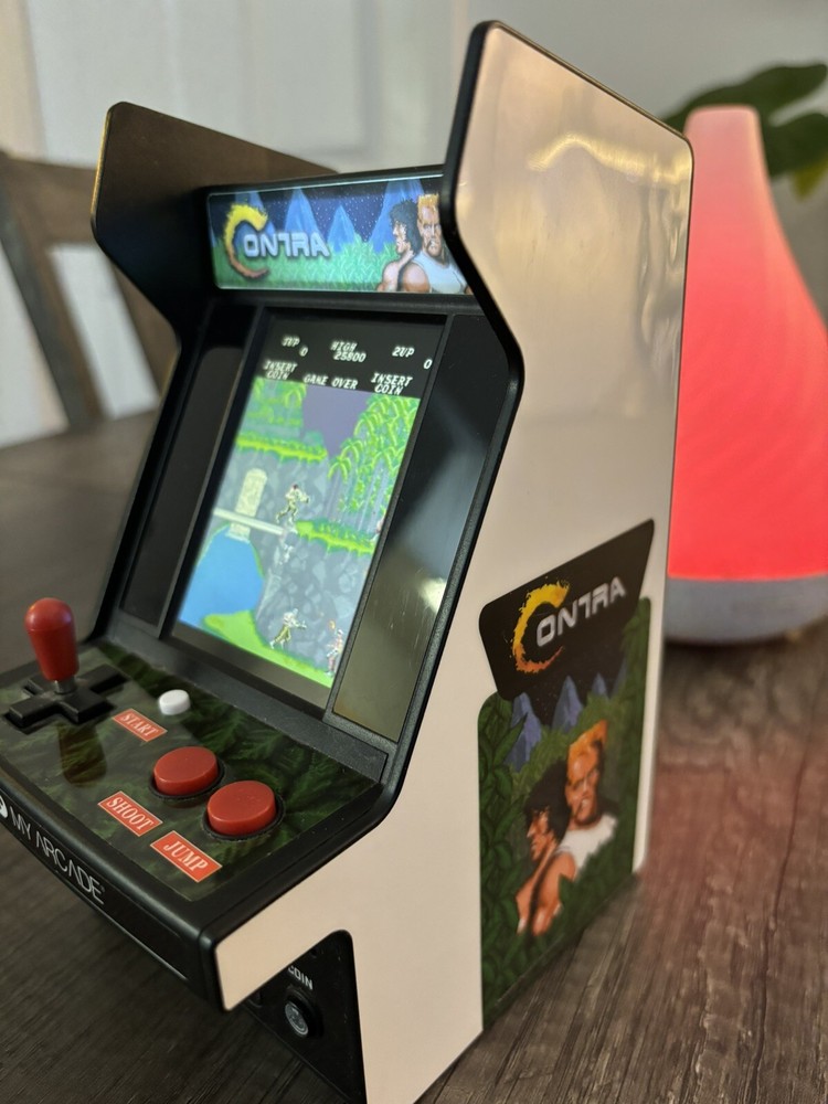 My Arcade Contra Micro Player, Fully Playable, Allows CO/VS Link for CO-OP