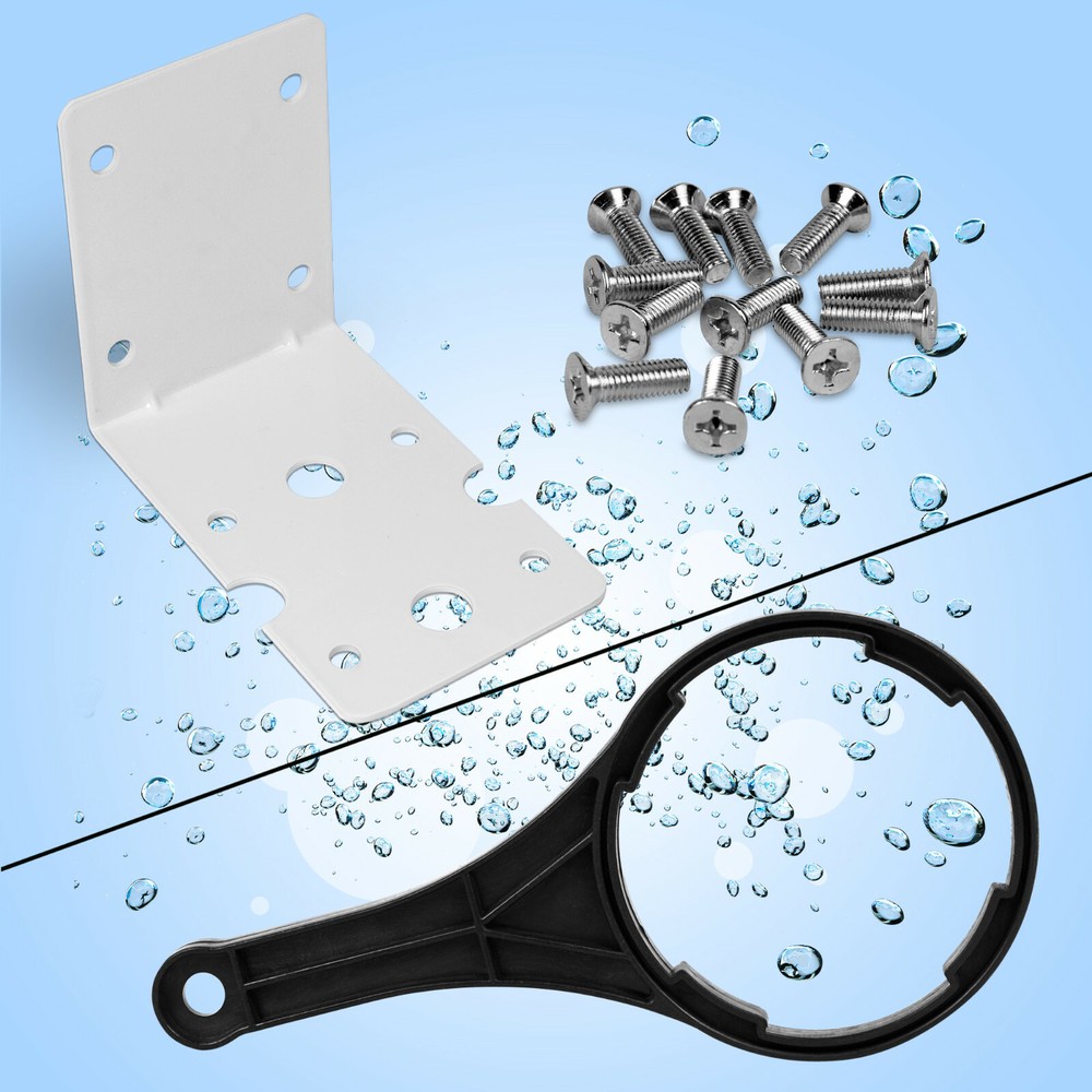 High Capacity Transparent Whole House Water Filter System Granular Carbon Filter