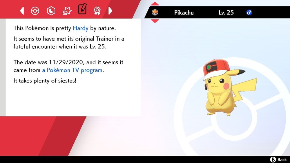 Galar Cap Pikachu Event For Pokémon Sword & Shield