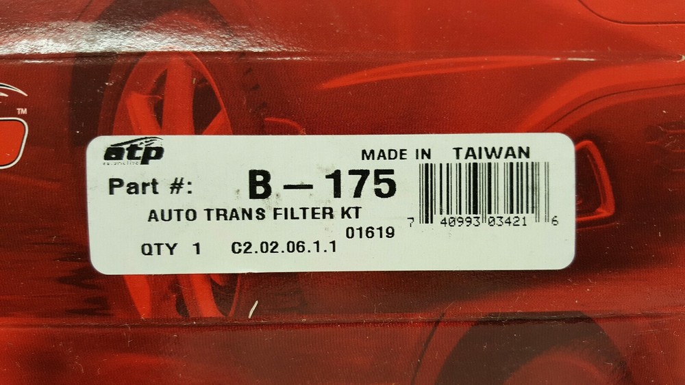 ATP Auto Trans Filter Kit-Premium Replacement B-175, NEW