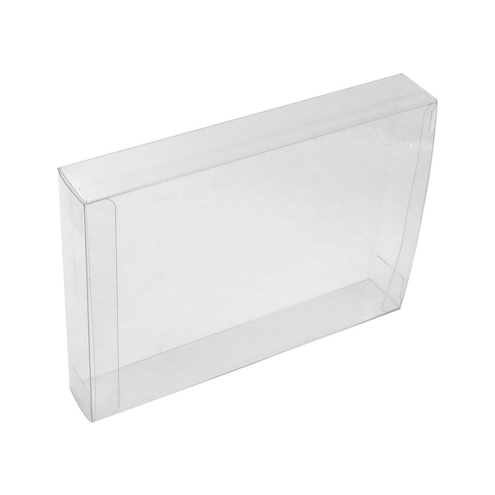 10x SEGA MASTER SYSTEM CIB GAME - CLEAR PROTECTIVE BOX PROTECTOR SLEEVE CASE