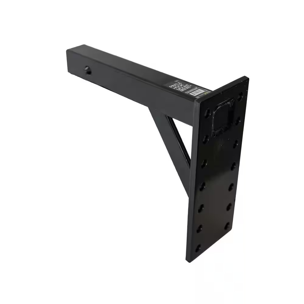 6-Position 10,000 Lbs. Pintle Hook Mount for 2 In. Hitch Receivers
