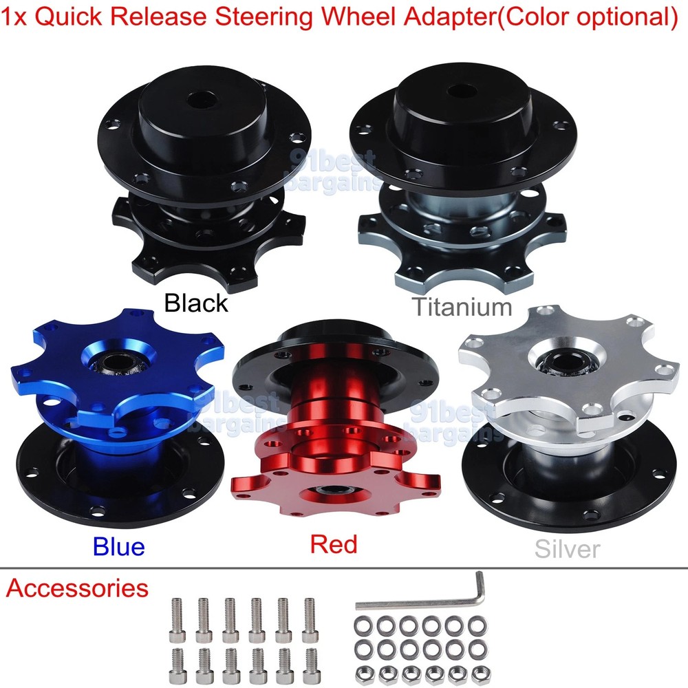 Universal Car Quick-release Steering Wheel Hub Adapter Off Quick release Hub USK