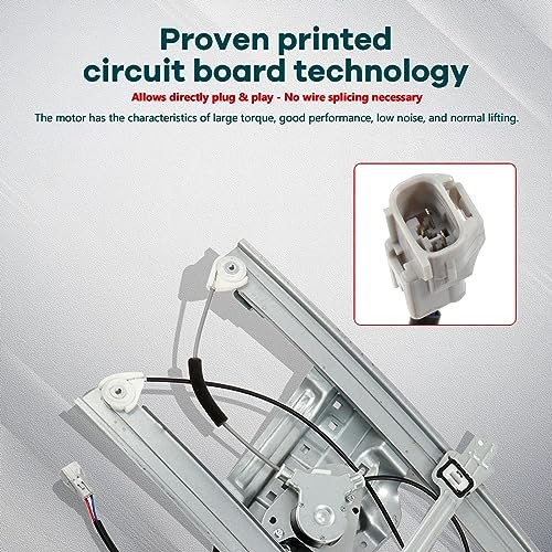 Power Window Regulator Driver Side Front Left 2004-2012 for Mitsubishi Galant