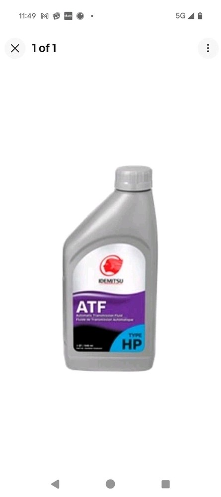 Idemitsu ATF Type HP Automatic Transmission Fluid, 1 Quart