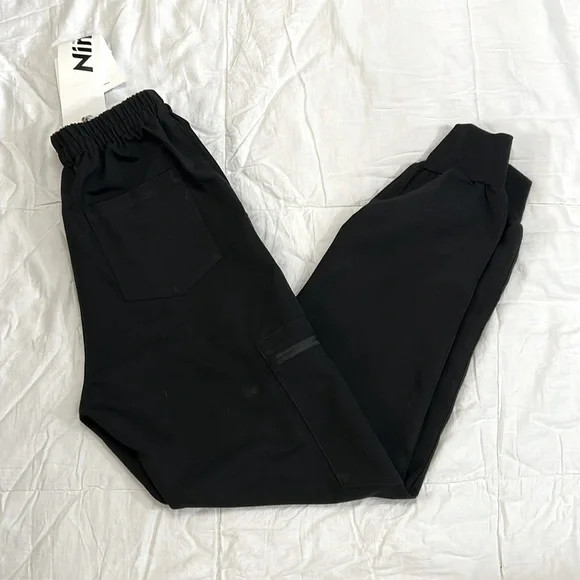 Black Scrub Jogger Set Size X-Small