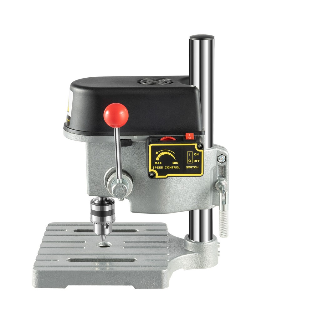 Mini Bench Drill Press Small Benchtop Drilling Machine Adjustable 3-Speed