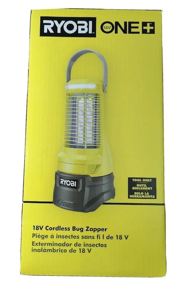 Ryobi Bug Zapper P29014BTL (Tool Only) 1.5 ACRE Coverage, 2550 VOLTS, LED Light