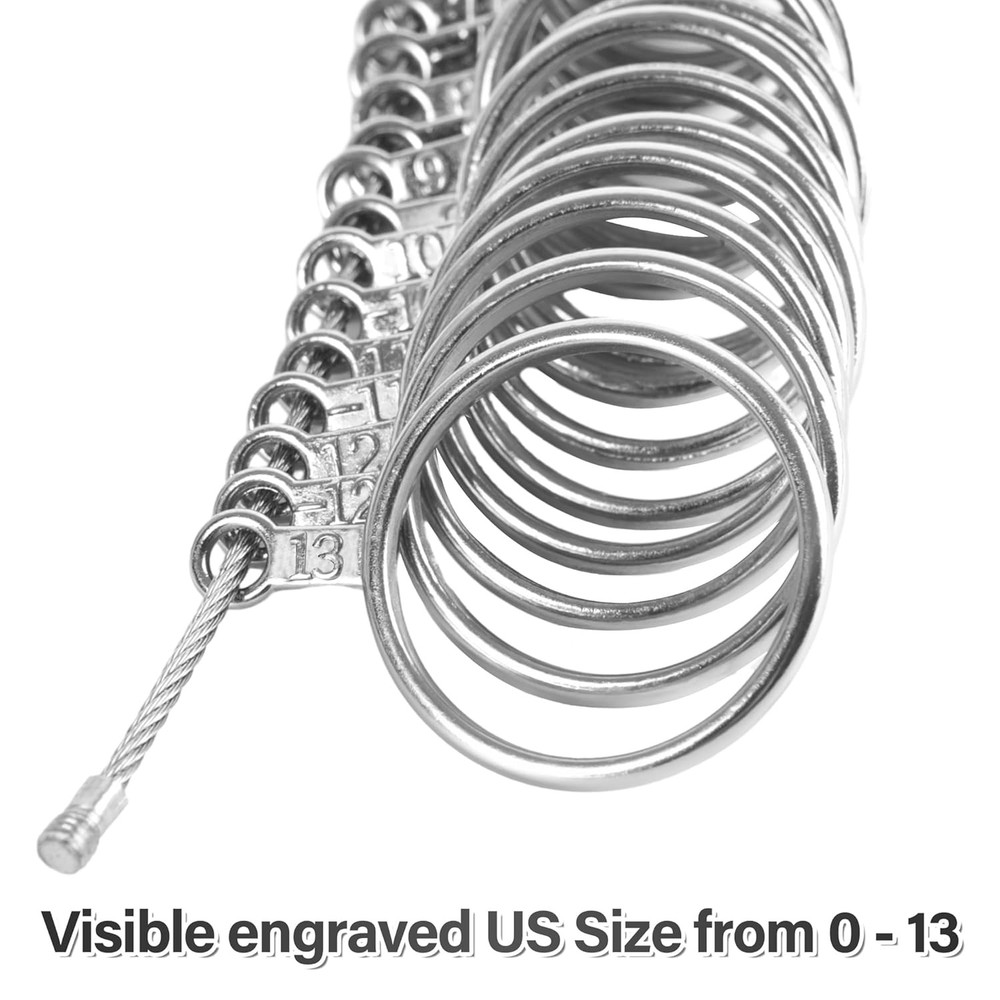 Ring Sizer Measuring Figure Out Ring Size Tools Ring Sizer 27 Pcs