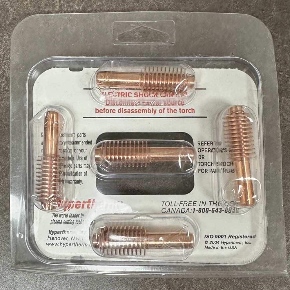 Hypertherm Genuine Powermax 220037 Electrodes PMX1650 (5-PK)!