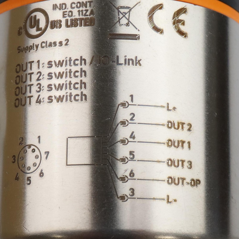 ifm Level Sensor LX0008 LK0264B-B-00KVPKG/US Original Packaging