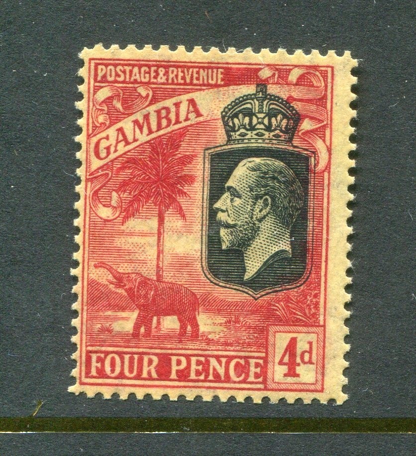 Gambia #121 George V 4 P. [Mint Hinged]