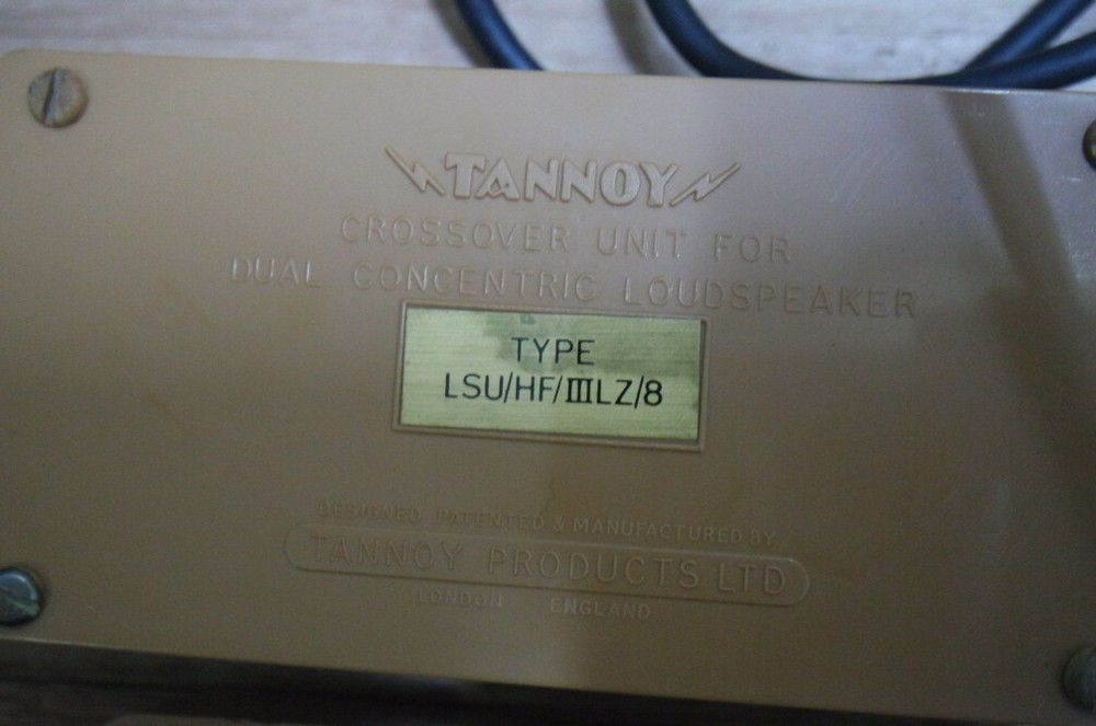 tannoy IIILZ crossover single