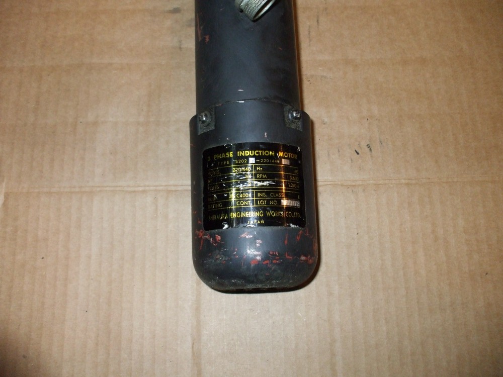Sugino Selfeeder Electric Automatic Drill MOTOR,,TYPE S202