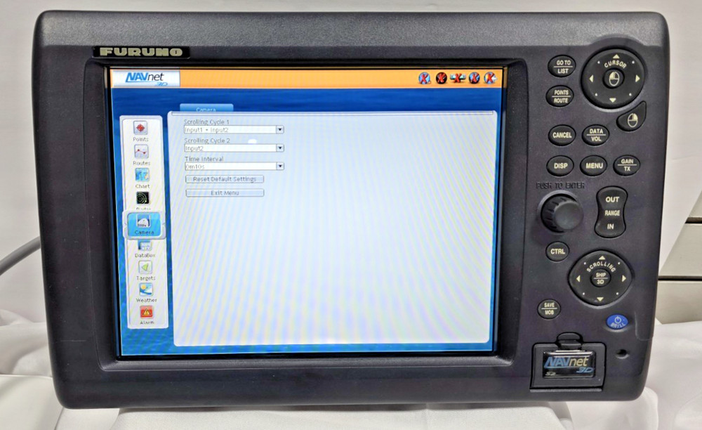 Furuno MFD12 Multi Function Display Radar NAVNET Fishfinder GPS Chartplotter