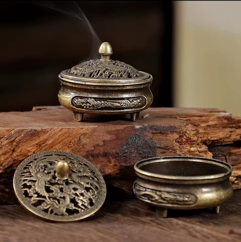Incense Holder Dragon Decor Petite Burner Device M11