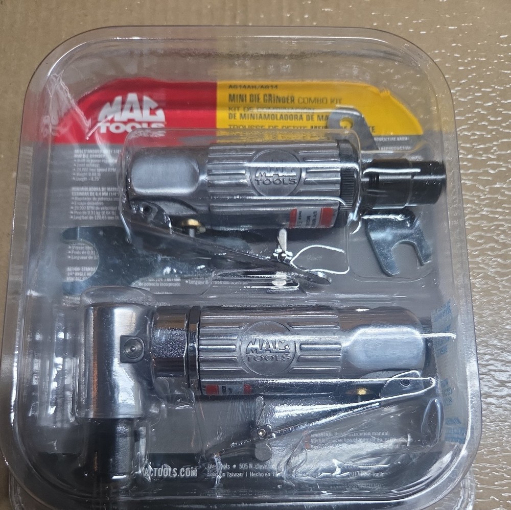 NEW - Mac Tools Mini Die Grinder Set - AG14AH & AG14
