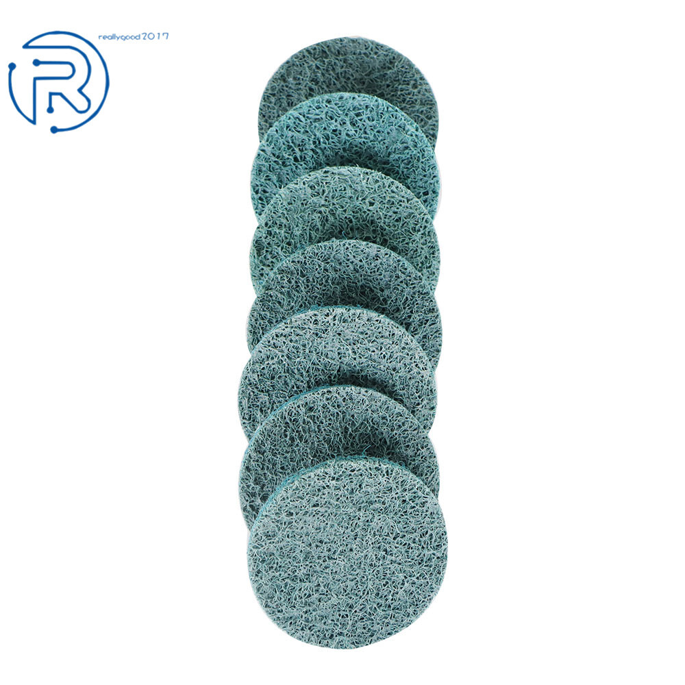 50 Pack 2" Fine Surface Conditioning Discs Roll Lock Grinder Sanding Pads New