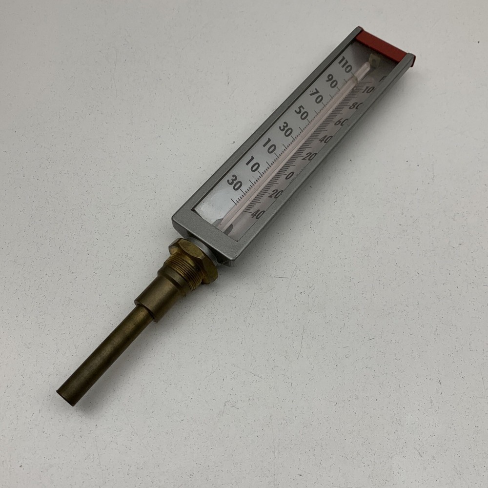 Weiss Variangle Threaded HVAC Thermometer