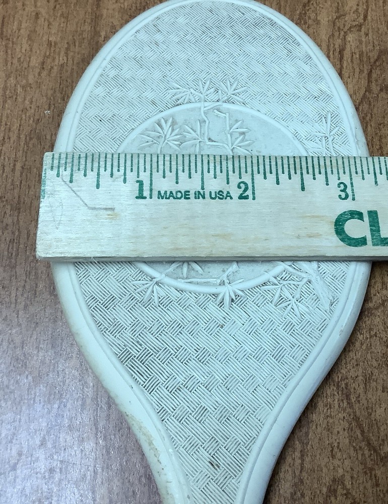 Vintage Hand Held Vanity Mirror .