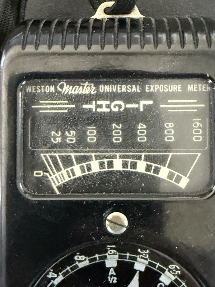 Weston Master Model 715 Exposure Light Meter w/ Case Vintage Untested