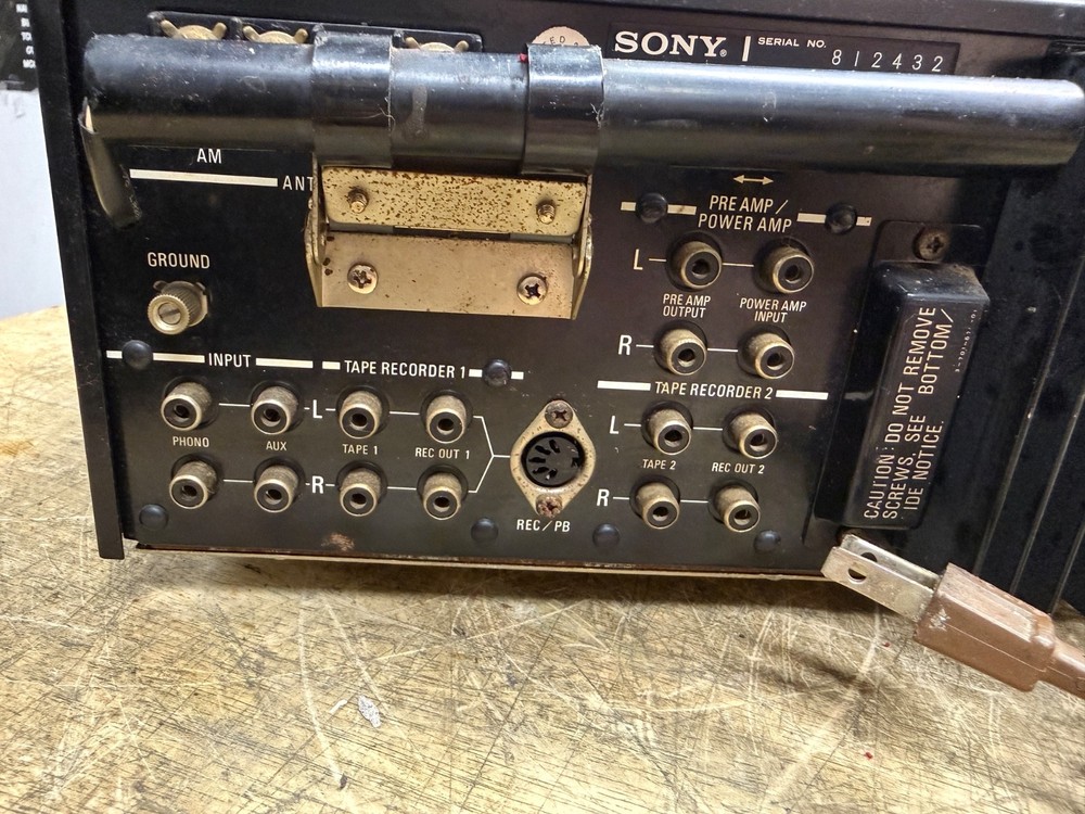 SONY STR-7055 STEREO RECEIVER