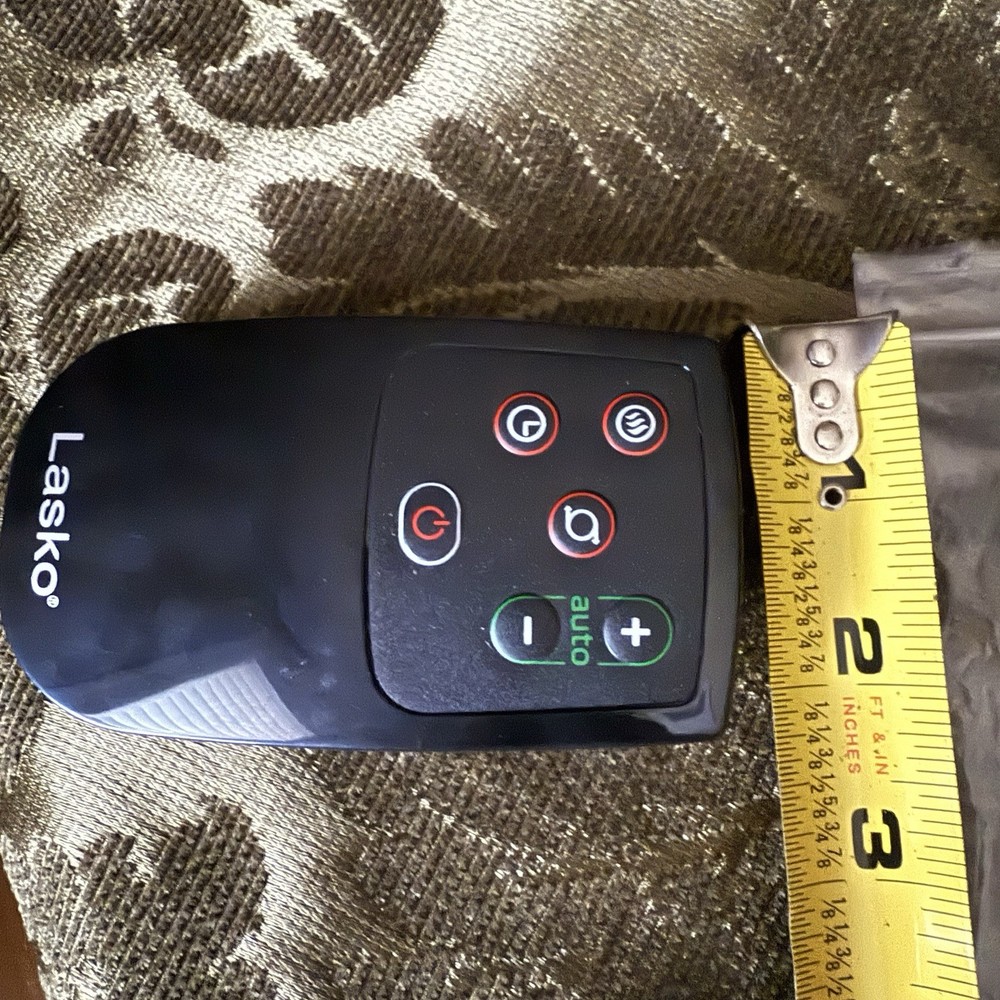Genuine Lasko Fan 6-Button Black Replacement Remote – Pre-Owned