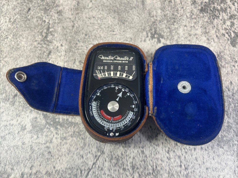 Westin Master II Universal Exposure Meter Vintage With Case